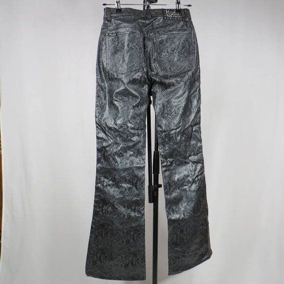 Mudd Snakeskin Faux Leather Pants - Picture 3 of 11